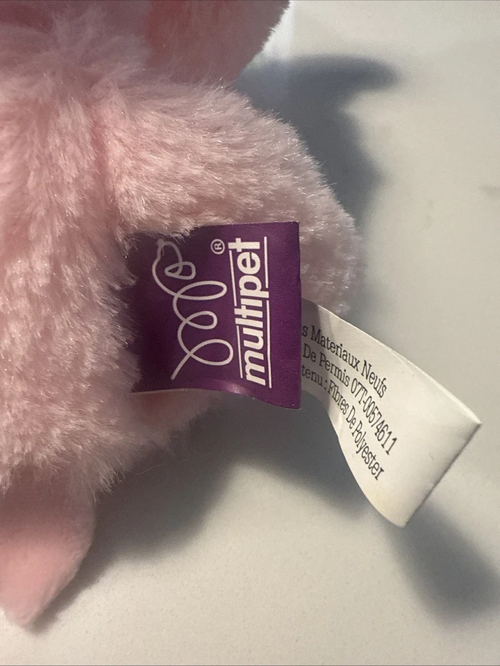 Multipet BUMPY HEAD BALL 4.5” Dog Toy With Squeaker Pig - Image 2 of 4