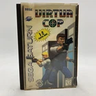 Sega Saturn Virtua Cop - Complete with Damaged Case - Long Box - See Photos
