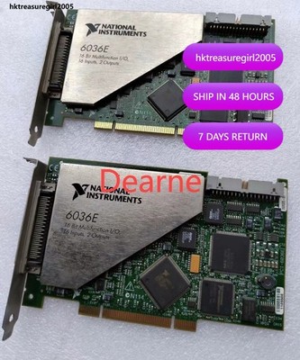 National Instruments PCI-6036E NI DAQ Card 16 bit Analog Input, Multifunction