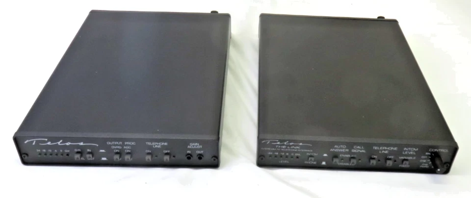 TELOS The Link Intercom Telephone Interface & Modem w/Case, FOR PARTS/REPAIR - Image 2 of 4