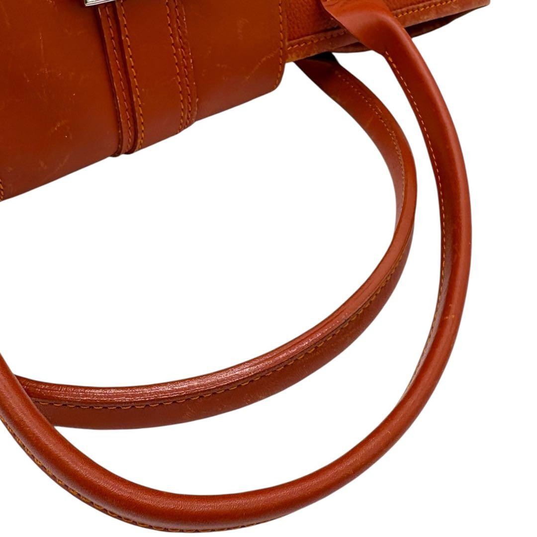 Excellent condition Longchamp grained leather han… - image 11