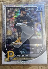 2025 Bowman Chrome - Paul Skenes #30 Mega Box Mojo Refractor