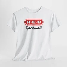 Rockwall H.E.B. Unisex Cotton Tee - Casual Wear, Gift, Souvenir, Texas [...]