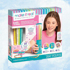 NEW Xakava Quick-Click Bracelet Maker Kit,Jewelry Making Kit for Girls