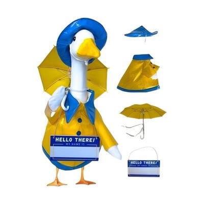 Capricious Geese Raincoat Ensembles Ideal For Themed Event And Holidays