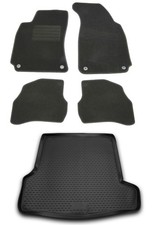 Fußmatten Kofferraumwanne für VW Passat 3B 3BG 1996-1999 Set Automatten Auslage