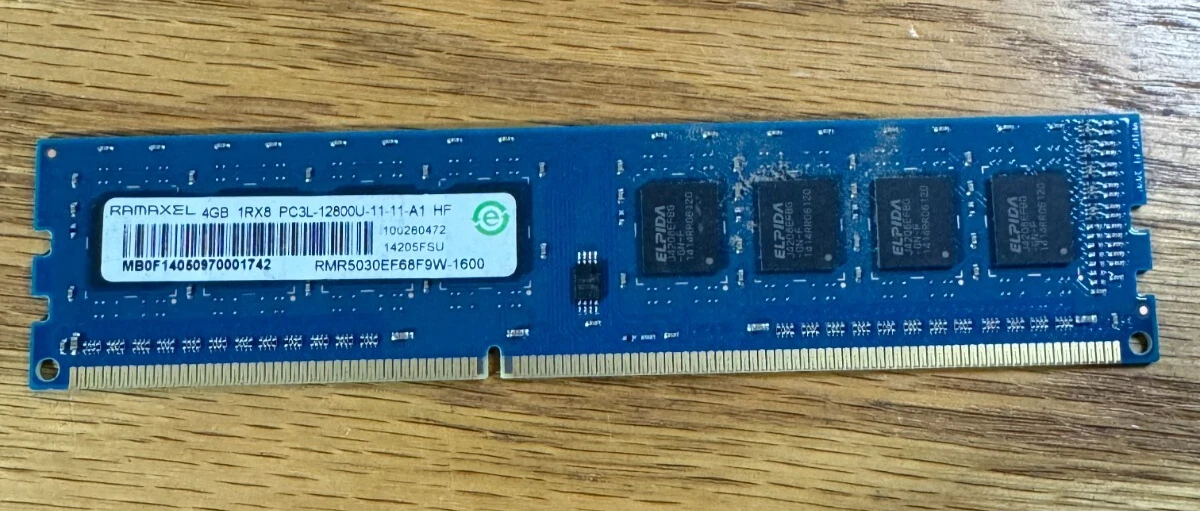 Ramaxel DDR3 SDRAM 4 GB Capacity per Module Memory (RAM) for sale