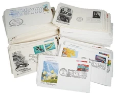 US 1980s-2002 ART CRAFT COLLECTION OF NEARLY 400 FIRST DAY COVERS