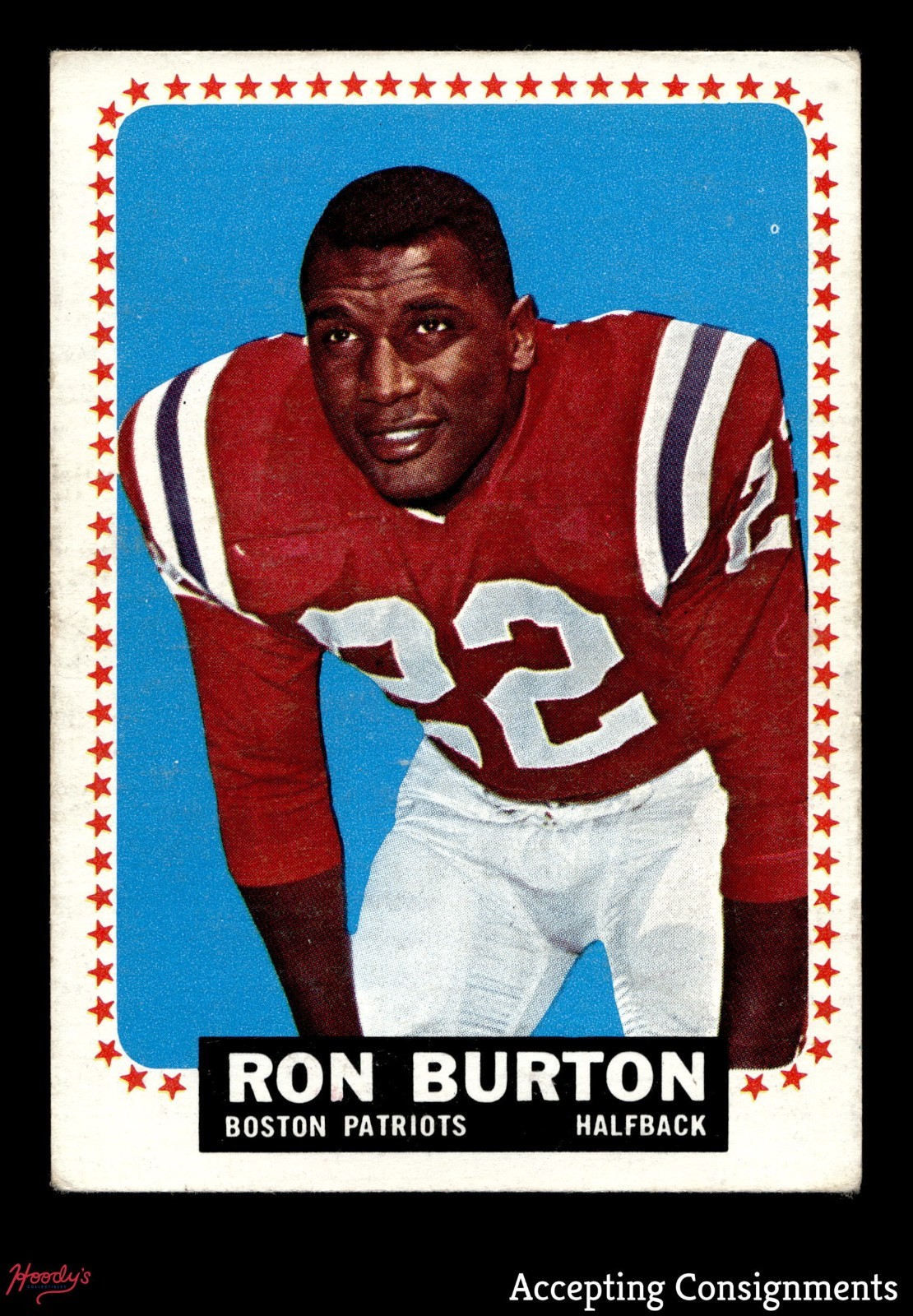 1964 Topps #4 Ron Burton SP PATRIOTS VG/EX - EX