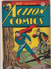 ACTION COMICS #94 (DC Comics, 1946) VG+ ~ SUPERMAN