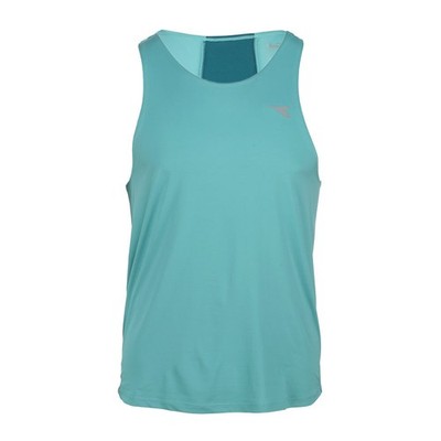 diadora Super Light Crew Neck Athletic Tank Top Mens Blue Casual  Athletic 18021