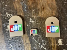 Bundle Backplate, Magbase x2 Glock 43X Magazine base "JIF”