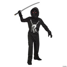 CHILD'S FADE IN/OUT NINJA-SM - Halloween Costume Cosplay  Party Outfit For Kids