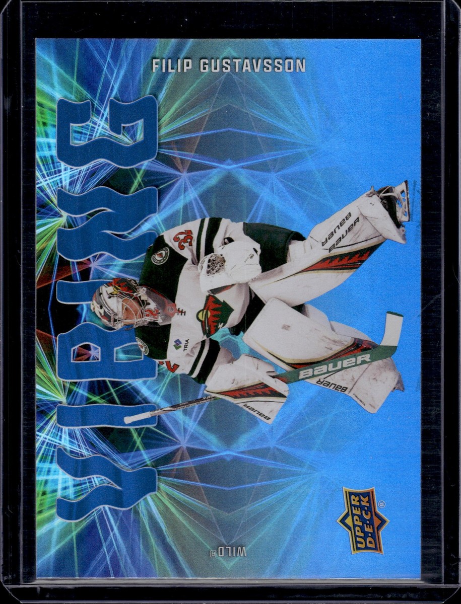 2025-26 Upper Deck #VB-15 Filip Gustavsson Vibing | eBay