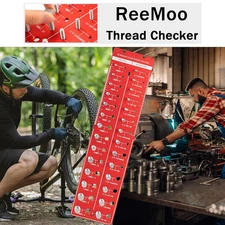 Thread Checker 28 Nut Bolt Professional Identifier Gauge Pre-Drilled Mounting