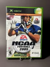 NCAA Football 2005 / Top Spin Tennis Microsoft Xbox, 2004) Tested Complete CIB