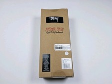 Stussy Stock Crew Socks 3 Pair Pack Black Size 8-13