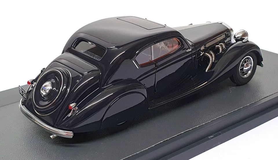 Matrix escala 1/43 MX50407-021 - 1937 Delage D8-120 Aerosport cupé - negro Foto 2 de 4