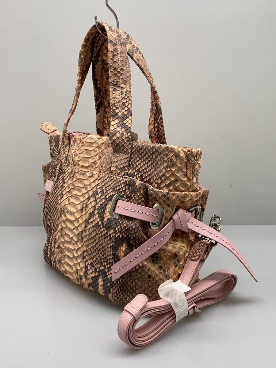 Other brands: PYTHON SKIN GENUINE Shoulder Bag Le… - image 2