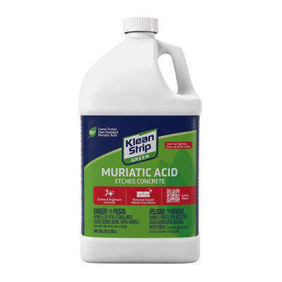 #ad Klean Strip Green Muriatic Acid 1 gal Liquid Pack of 4 $44.83