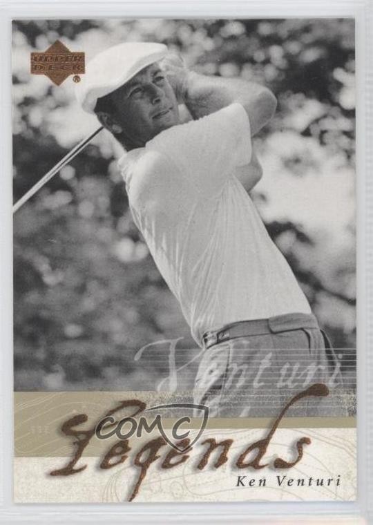 2002 Upper Deck Legends Ken Venturi #58 0c4
