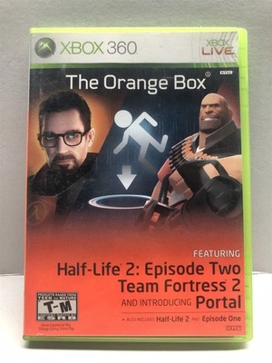 The Orange Box Half Life 2 (Xbox 360, 2007) Complete Tested Working - Free Ship