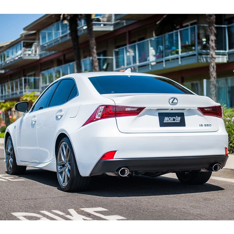 Escape trasero eje tipo S Borla 11898 para Lexus IS 250 IS 350 2014-17 2,5 L 3,5 V6 Foto 2 de 4