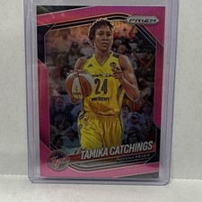 2025 WNBA Prizm TAMIKA CATCHINGS Pink Prizm -/175 #60 Indiana Fever