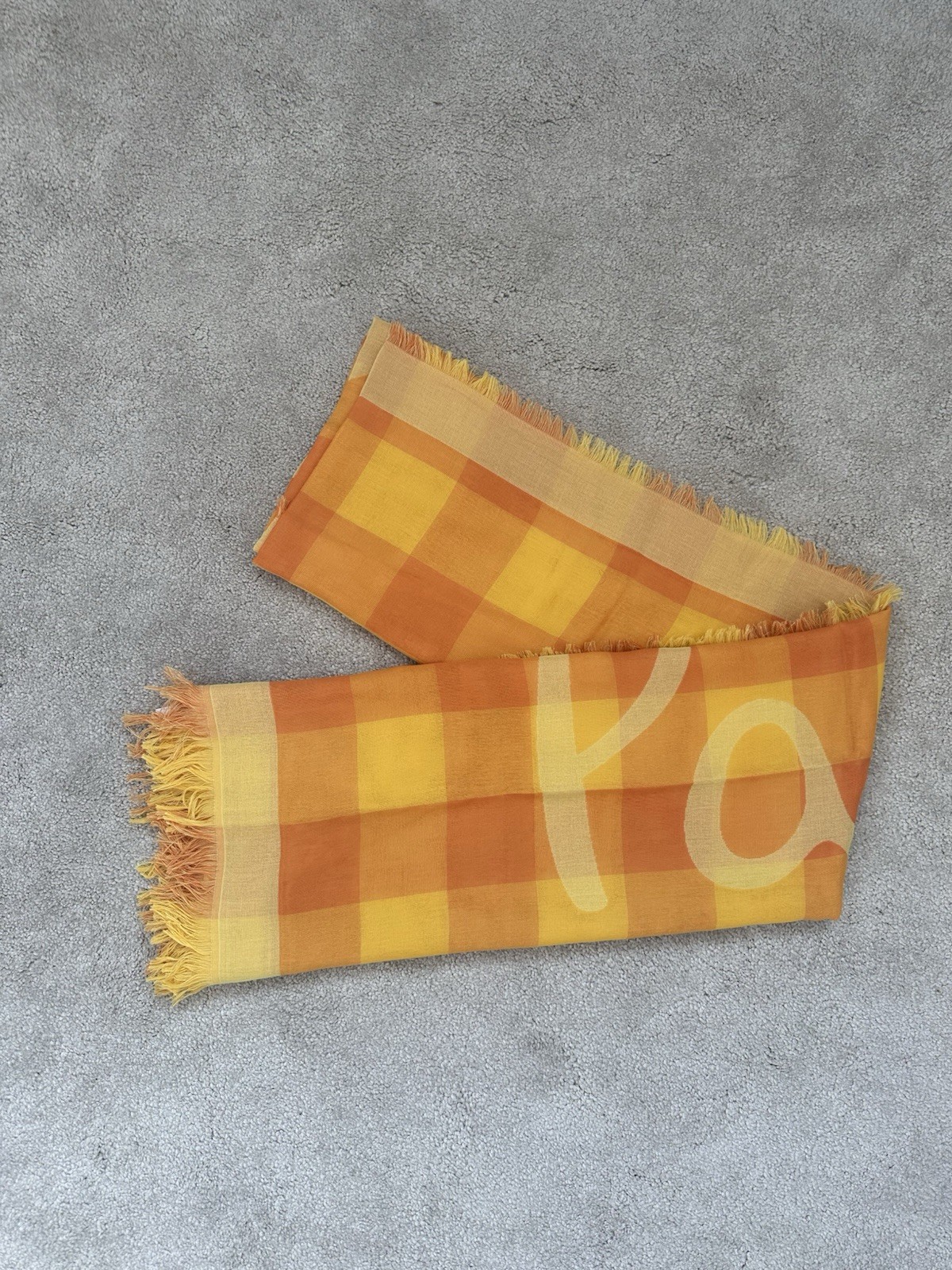 PAUL SMITH PS 100% COTTON CHECKBOARD LARGE SCARF MADE IN ITALY BNWT RRP £85