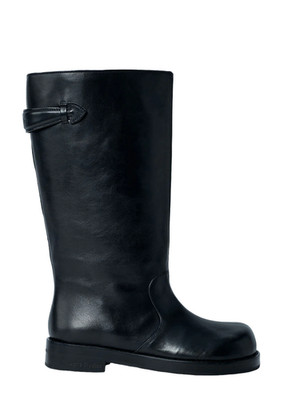ACNE STUDIOS Black Leather Boots New