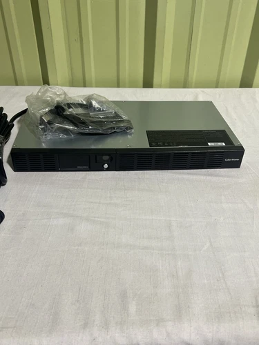 CyberPower Office Rackmount LCD Series 500VA UPS 6-Outlets Black OR500LCDRM1U