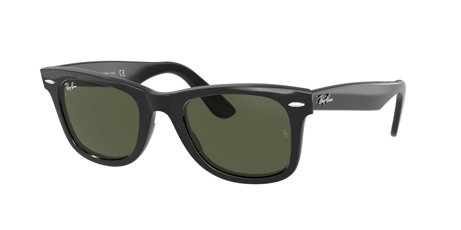 Ray-Ban RB 2140 wayfarer black g 15 green 901 Sunglasses