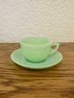 Fire King Vintage Jane Ray Pattern Cup & Saucer