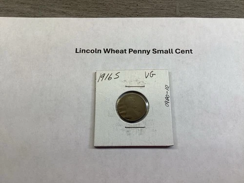1916 S Lincoln Wheat Penny from San Francisco Mint Fine Condition 092010a