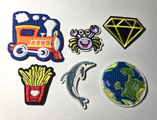 Lot of 6 Different Iron/Sew on Patches  NEW Free Shipping/Returns - Lot 2