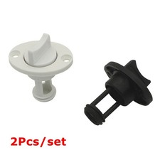 2Pcs Universal Boat Transom 25mm 1" Screw Type Hull Drain Bung Captive Plug