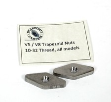 Deardorff V8 8X10 camera trapezoid front rise/tilt locking nuts  2377 