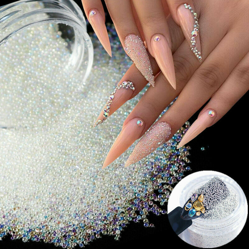 Crystal AB Crystal Strass Caviar Nail Art Decoration Mini Glitter Pearl Mini  Rhinestones Manicure Nail Art Decoration - Price history & Review, AliExpress Seller - SHENGHUA CRYSTALS FACTORY Store