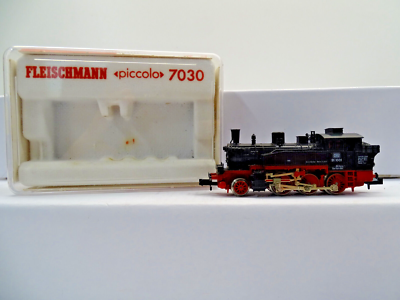 Fleischmann N 7030 BR91 1001 DB neuwertig Dampflok fährt sehr gut , Licht-Lok 37
