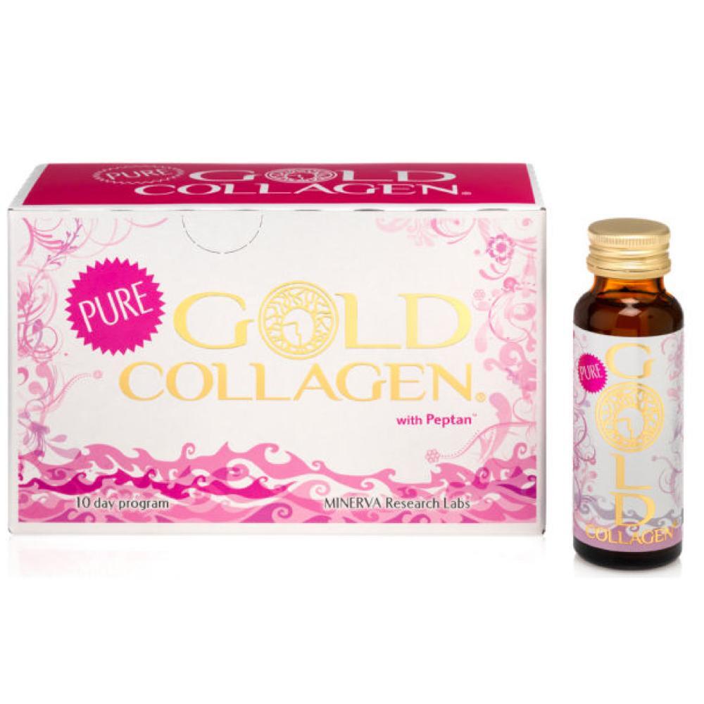 GOLD COLLAGEN PURE 10FL INTEGRATORE A BASE DI ACIDO IALURONICO, COLLAGENE