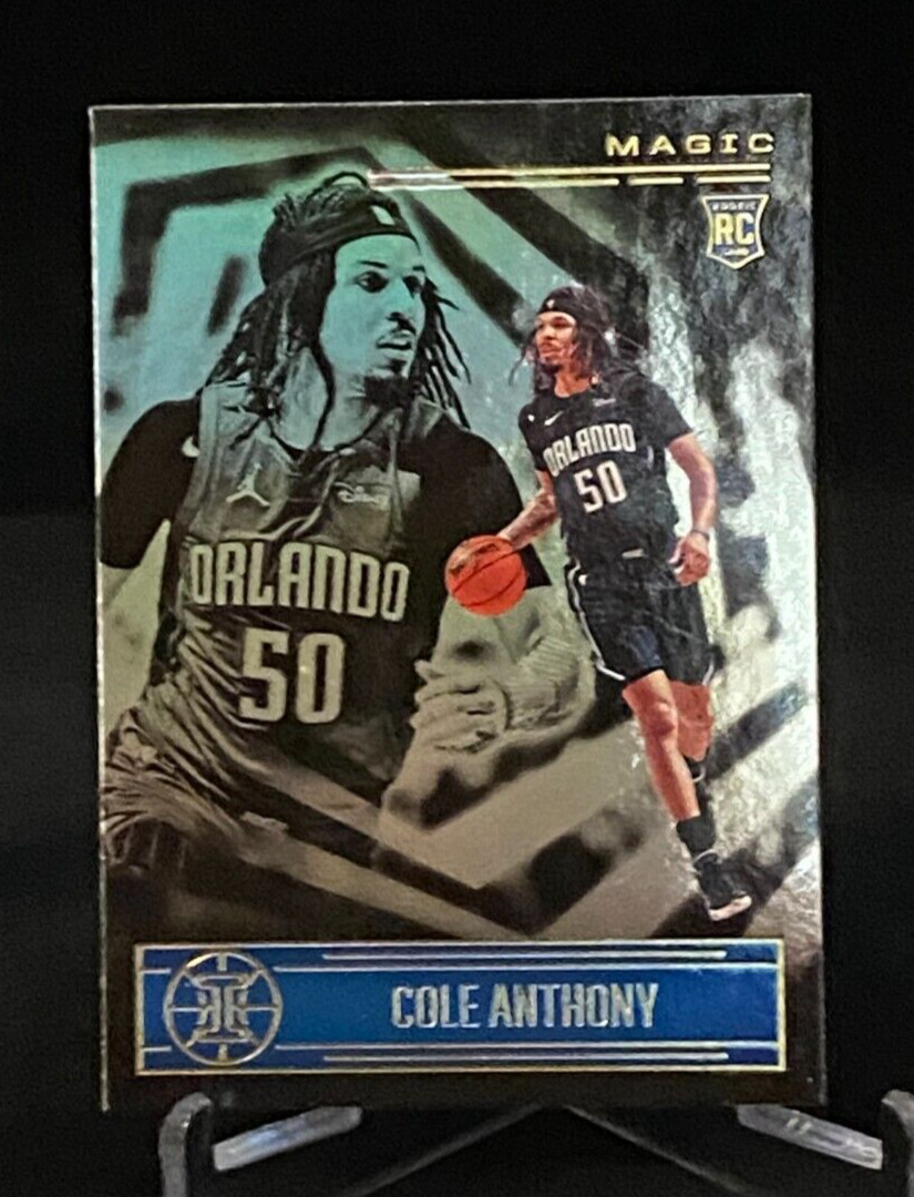2020-21 Panini Illusions Rookie Card #156 Cole Anthony Orlando Magic