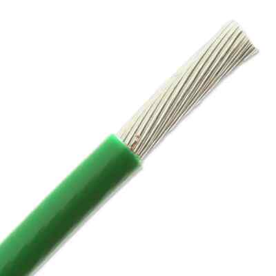 M22759/44-20-5 20 AWG Silver-Coated Copper Lead Wire X-ETFE 200°C Green 600V