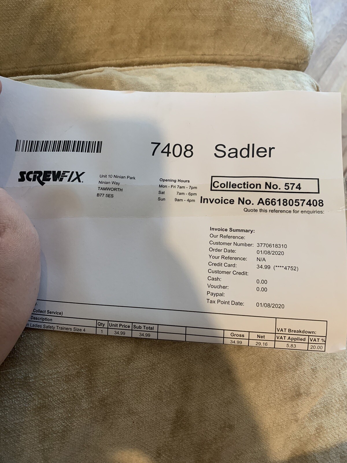 screwfix womens safety trainers