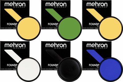 Mehron Makeup Foundation Greasepaint, Face & Body Makeup (1.25 oz) - All Colors