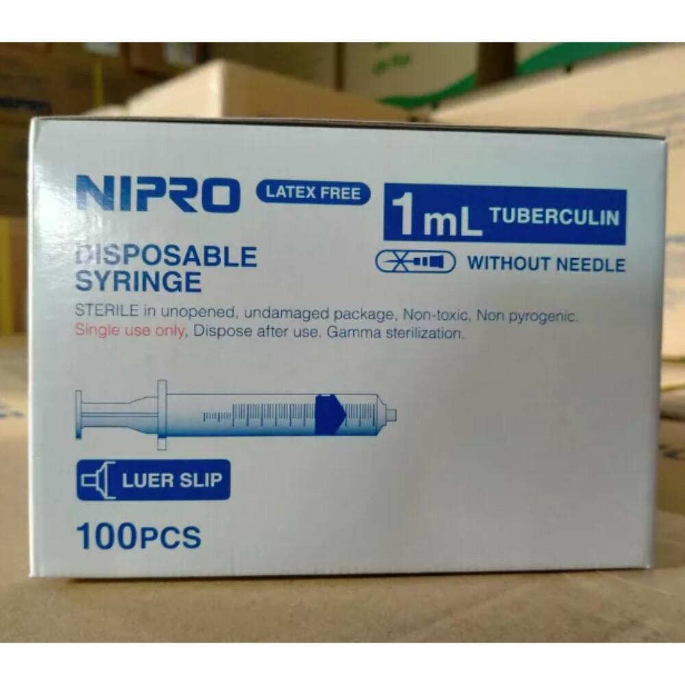 Rays- INJ/LIGHT Seringues Hypodermiques Sans Aiguille, Cône Luer Lock