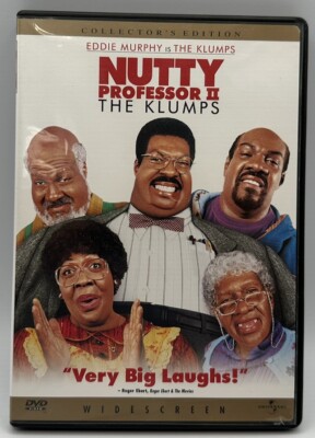 Nutty Professor II The Klumps DVD Eddie Murphy Free Shipping 2000