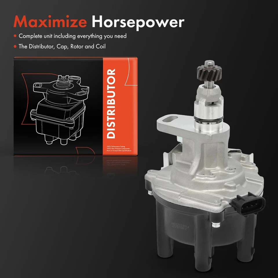 Distribuidor de encendido con tapa y rotor para Lexus SC300 1992-1997 GS300 Toyota Supra Foto 2 de 4