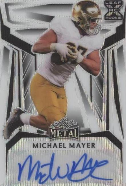 2023 Leaf Metal Michael Mayer #BA-MM1 - 1 of 2