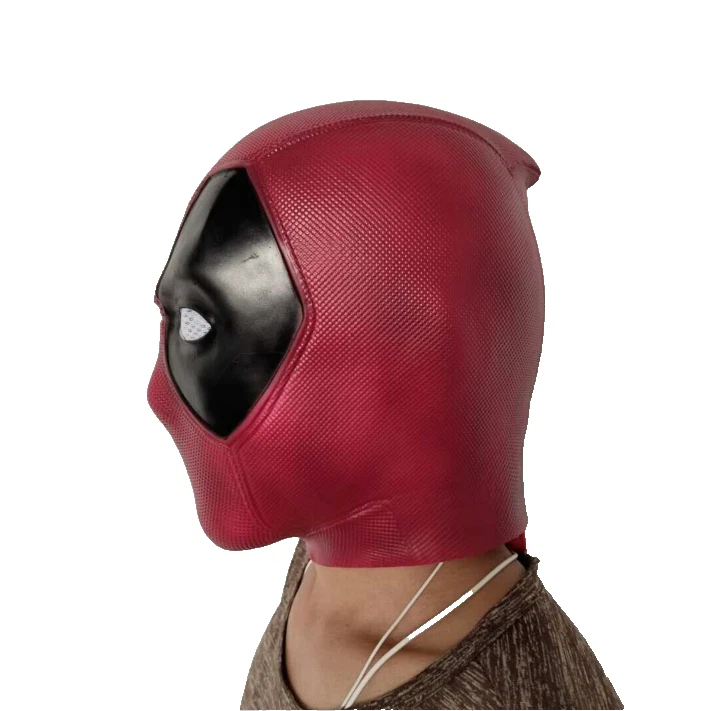 Deadpool Full Head Latex Mask Halloween Cosplay Custume Props - Image 4 of 4