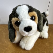 Miyoni Tots Aurora Beagle Puppy Dog Plush Tri-Colored Stuffed Animal Adorable